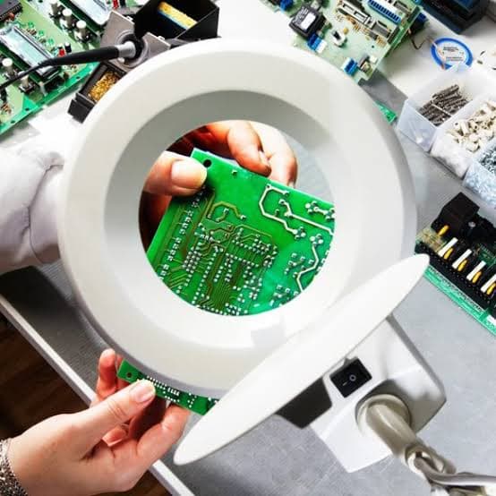 Quality inspection cell in operation